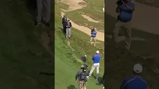 Jordan Spieth's incredible FLOP shot! 🚀