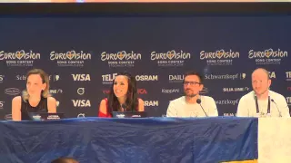 Eurovision 2016:- Ukraine - Jamala - Press Conference