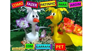 [FACIL-DE-FAZER]-como-fazer-patinho-para-jardim-com-garrafa-pet