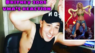 Britney Spears 'I'm a Slave 4 U' 2001 VMA reaction.