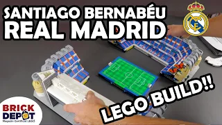LEGO Santiago Bernabeu 10299 Unboxing & Speedbuild - Real Madrid Stadium