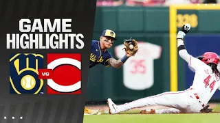 Brewers vs. Reds Game Highlights (4/8/24) | MLB Highlights