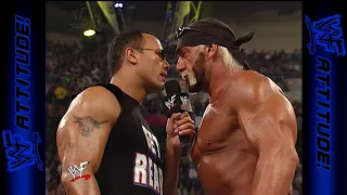 Hulk Hogan & The Rock before WrestleMania X8  | SmackDown! (2002) 2