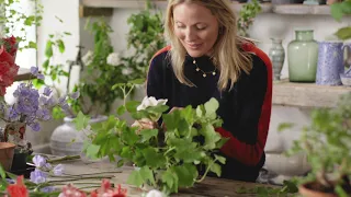 Willow Crossley creates a flower arrangement for a summer table | House & Garden