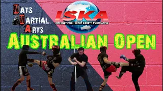 Mathew Mckean - ISKA Australian Open 2019 Full contact, light kick, weapons, clash, continues, point