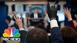 Trump, White House Coronavirus Task Force Holds News Conference | NBC News (Live Stream Recording)