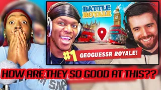 Reaction To SIDEMEN GEOGUESSR BATTLE ROYALE!