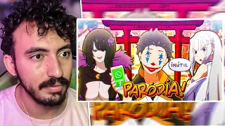 O CARA MAIS PERDIDO DO MUNDO - RE:ZERO - Voice Makers | Leozin React