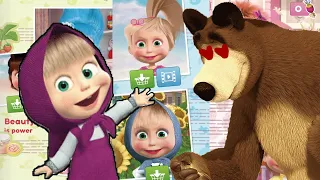 [모바일 게임] 마샤와곰 헤어살롱! 미용실과 메이크업 게임! [Android game] Masha and The Bear Hair salon! [手机游戏] 瑪莎與熊!!