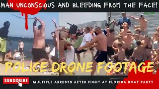 Wild video shows fights breaking out during 'Mayhem at Lake George' Florida event