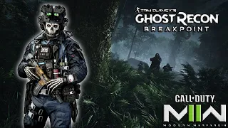 HOW to make GHOST "NIGHTWAR" outfit in GHOST RECON BREAKPOINT | CALL of DUTY MODERN WARFARE 2