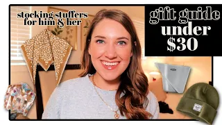 GIFTS UNDER $30 | Stocking Stuffers for HER & HIM | MAGGIE'S TWO CENTS