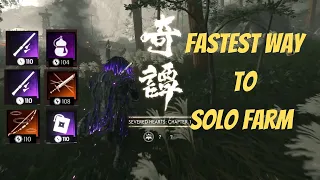 Fastest Way To Solo Farm Gears | Ghost of Tsushima Legends