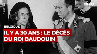 Décès du Roi Baudouin le 31 juillet 1993 : retour en images - RTBF Info