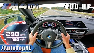 BMW Z4 M40i 400HP | TOP SPEED on AUTOBAHN [NO SPEED LIMIT] by AutoTopNL