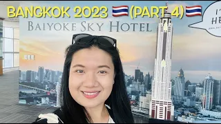 WHERE TO STAY IN BANGKOK 2023 🇹🇭 || BAIYOKE SKY ROOM TOUR || @erikamirechannel