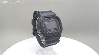 Casio G-Shock DW-5600MS-1 [1545]