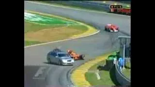 Crashs F1 - 2002 - Brésil  Heidfeld