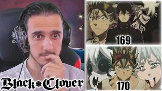 Reaction 169-170 Episode "Black Clover"/ Реакция на "Чёрный клевер"