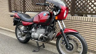 1994 BMW R100Rミスティック ワインレッド（赤ぼかし）40300km 車検残約2年 日本のためのOHVボクサー！ 横浜市より出品