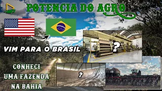 CONHECI UMA POTENCIA DO AGRO NA BAHIA - ESSE É O BRASIL QUE ANDA!!!