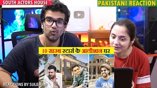 Pakistani Couple Reacts To Top 10 South Indian Actors Most Expensive House | Who Is Number 1