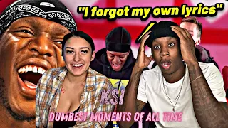 KSI DUMBEST MOMENTS OF ALL TIME! | REACTION