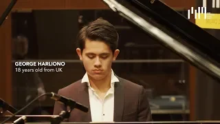 Semifinalist George Harliono at Auditorium Gaber - Scarlatti, Chopin, Arkadev, Grünfeld/Strauss