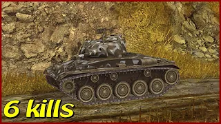 WOT Blitz / Chaffee / 6 frags / 3k dmg