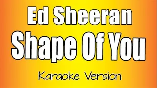 Ed Sheeran - Shape Of You (Karaoke Version) Acoustic Guitar Version