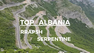 Rrapsh Serpentine - SH 20 Albania 2021. Najpiękniejsza widokowa trasa w Europie.