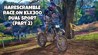 Racing My KLX300 Dual Sport in a Harescramble! (Part 2)