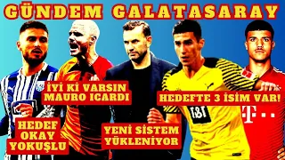 GALATASARAY RAKİPLERİYLE ARAYI AÇIYOR | 3 TRANSFER İÇİN YOĞUN MESAİ | OKAN BURUK'UN YENİ SİSTEMİ