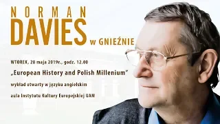 European History and Polish Millenium - wykład Normana Daviesa w IKE UAM