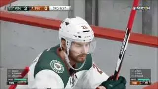 NHL 16 - Minnesota Wild vs Philadelphia Flyers Gameplay (XboxONE HD) [1080p60FPS]