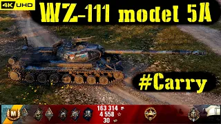 World of Tanks WZ-111 model 5A Replay - 6 Kills 8.5K DMG(Patch 1.7.0)