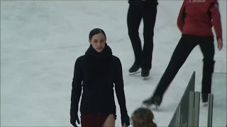 Tessa Virtue & Scott Moir Practice FD - CNTSC18 (Nationals)