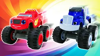 Monster truck toys for kids & Toy trucks videos - Blaze and the Monster machines toys