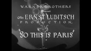 So This Is Paris (Lubitsch, 1926) — High Quality 1080p