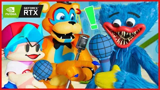 Huggy Wuggy Vs Freddy & Sonic - Squid Game Challenge Poppy Playtime & Fnaf Animation #9