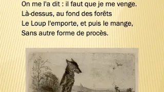 13 Le loup et l'agneau Une fable de La Fontaine