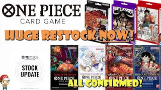 One Piece TCG Restock Confirmed! THIS WEEK! This is Very Big!! (One Piece TCG News)