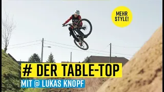 MTB-Fahrtechnik: Der Table-Top mit Lukas Knopf