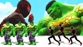 Rescue SUPERHERO | The Incredible Hulk vs Spider-Man Miles Morales