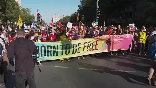 Thousands march in Jerusalem’s annual Pride Parade