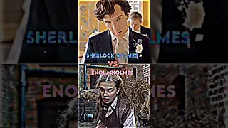 Sherlock Holmes (Benedict Cumberbatch) Vs Enola Holmes | #holmes #edit #shorts