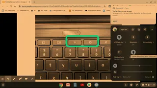 Adjusting Chromebook Screen Brightness and Nightlight