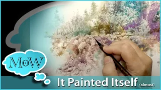 It's Back! Spontaneous Landscape Painting BUT With 3 Never Before Used Colors!