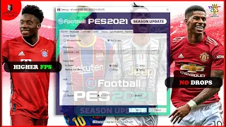 حل مشكلة التقطيع ولاج فى pes2021 وتشغيل اللعبة على 60fps بدون لاج نهائيا