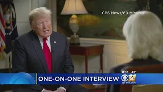 President Trump Sits Down For '60 Minutes' Interview